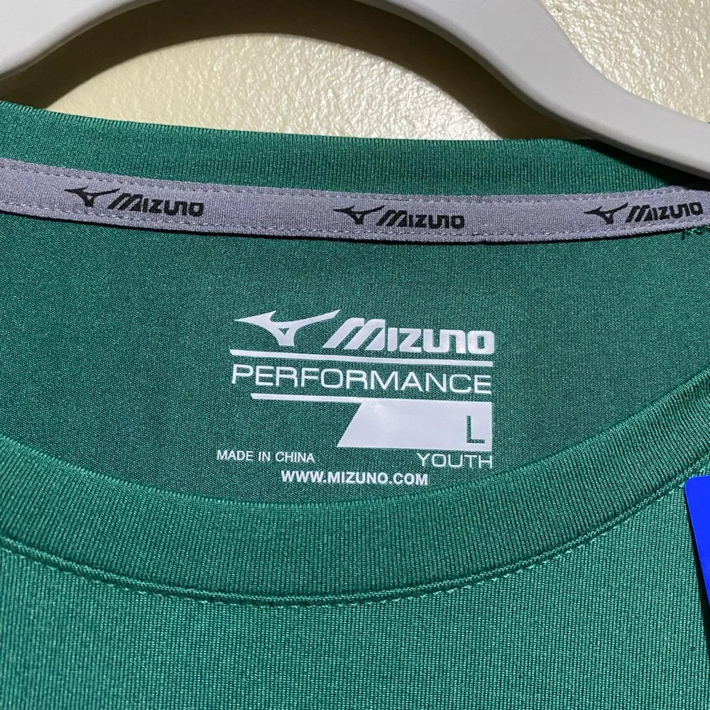 Mizuno Forrest‎ Green Long Sleeve Tee, Size L